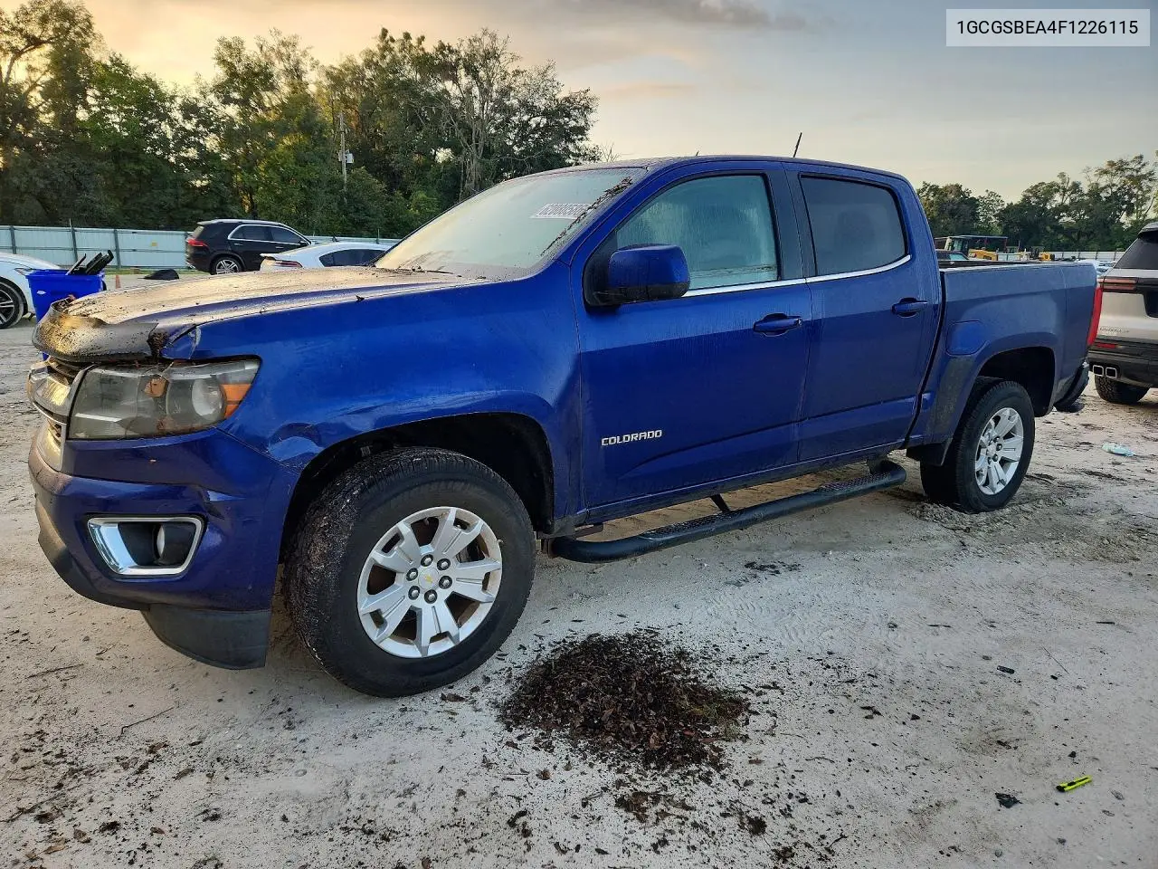 2015 Chevrolet Colorado Lt VIN: 1GCGSBEA4F1226115 Lot: 62080586
