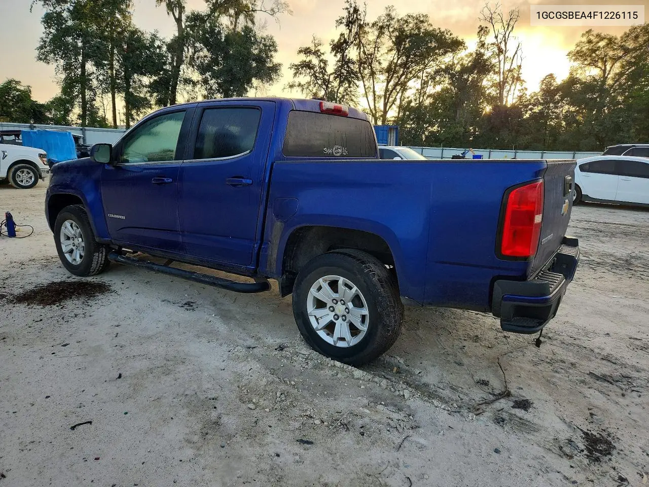 2015 Chevrolet Colorado Lt VIN: 1GCGSBEA4F1226115 Lot: 62080586