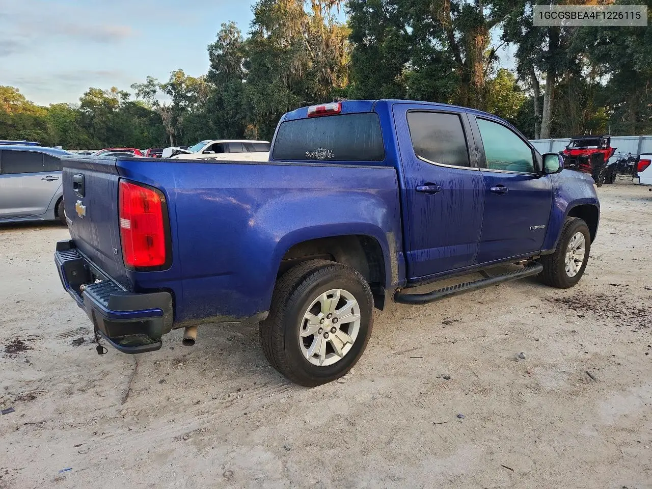 2015 Chevrolet Colorado Lt VIN: 1GCGSBEA4F1226115 Lot: 62080586