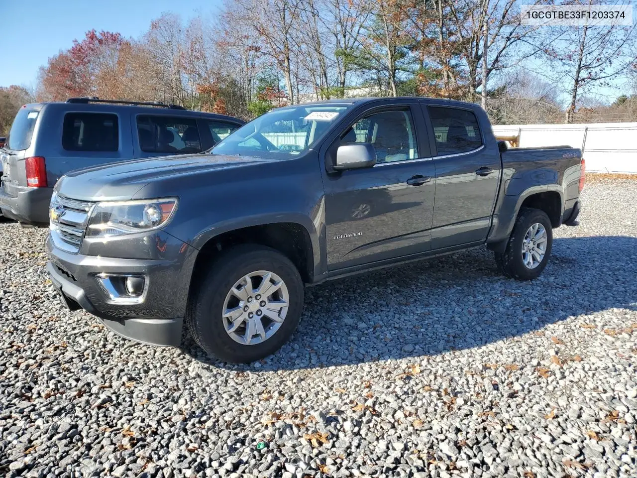 1GCGTBE33F1203374 2015 Chevrolet Colorado Lt