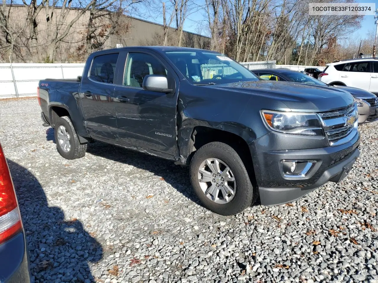 1GCGTBE33F1203374 2015 Chevrolet Colorado Lt