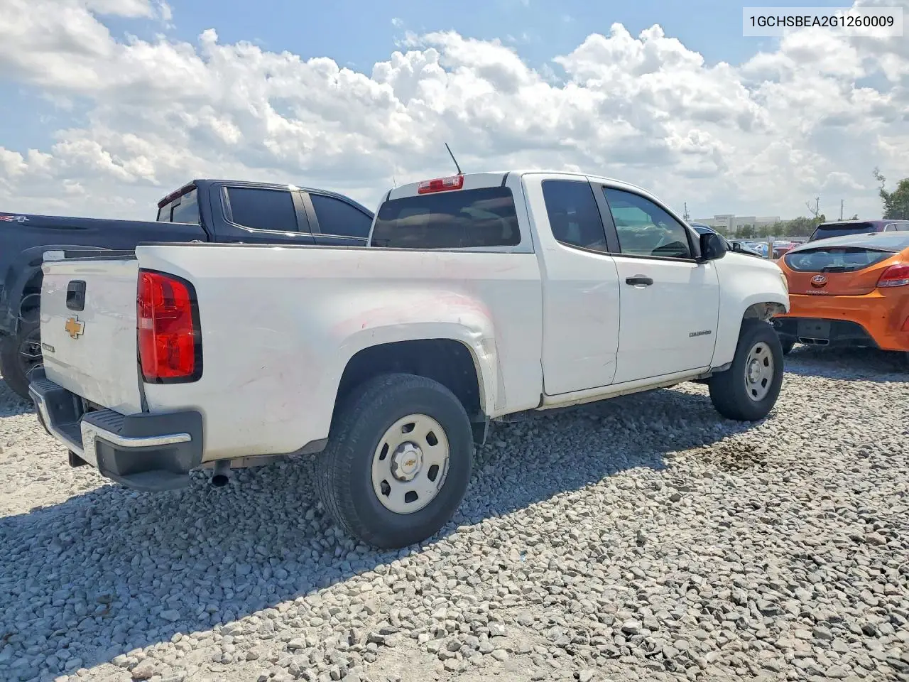 2016 Chevrolet Colorado VIN: 1GCHSBEA2G1260009 Lot: 57997136