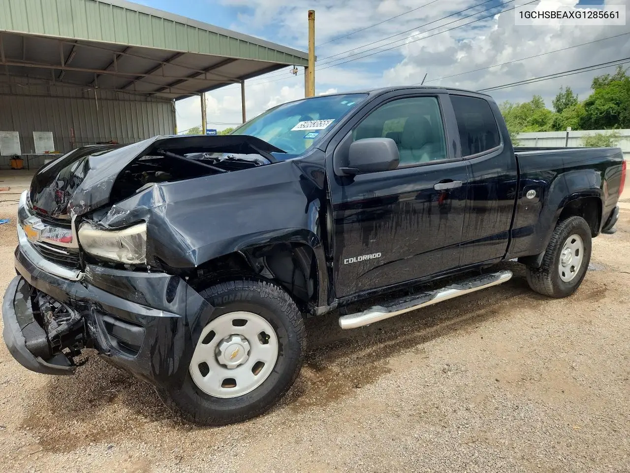 2016 Chevrolet Colorado VIN: 1GCHSBEAXG1285661 Lot: 59603656