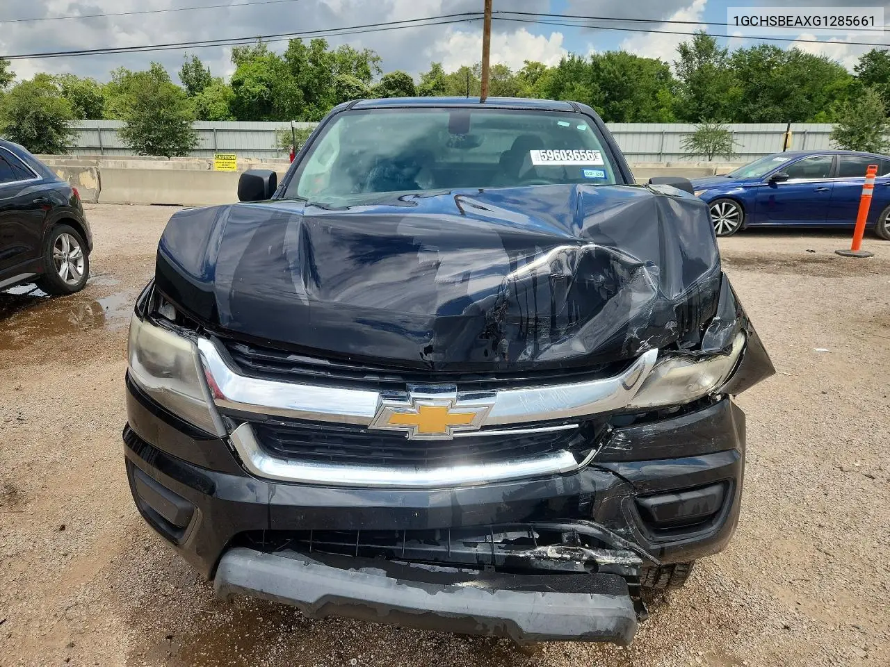 2016 Chevrolet Colorado VIN: 1GCHSBEAXG1285661 Lot: 59603656