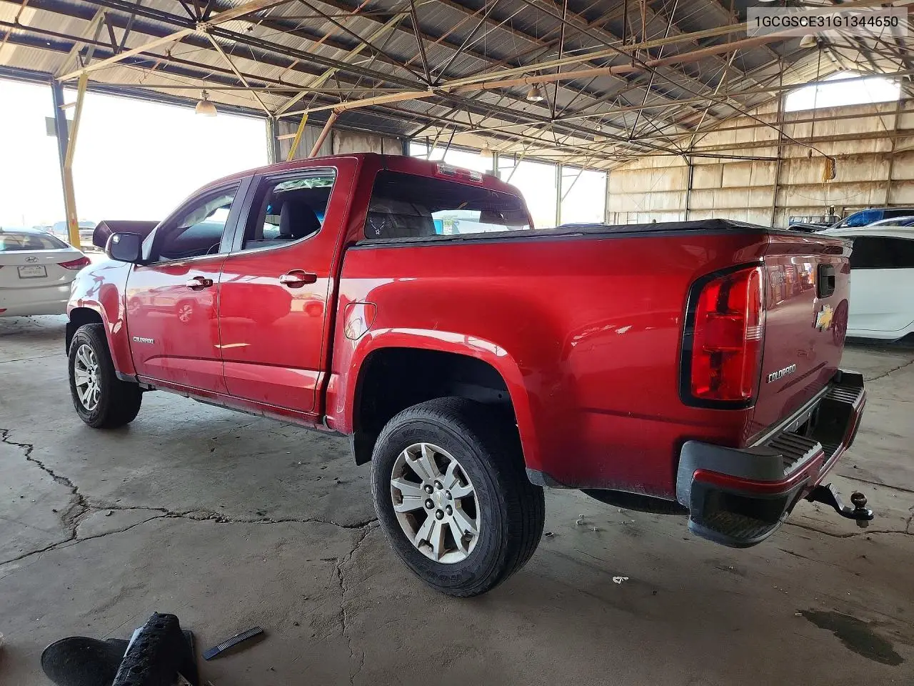 2016 Chevrolet Colorado Lt VIN: 1GCGSCE31G1344650 Lot: 60868786