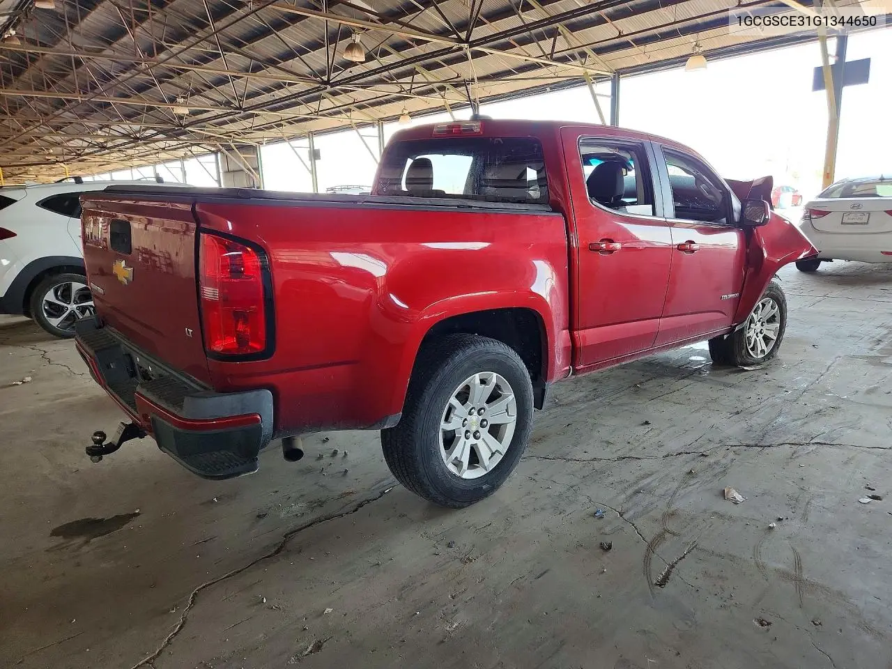 2016 Chevrolet Colorado Lt VIN: 1GCGSCE31G1344650 Lot: 60868786