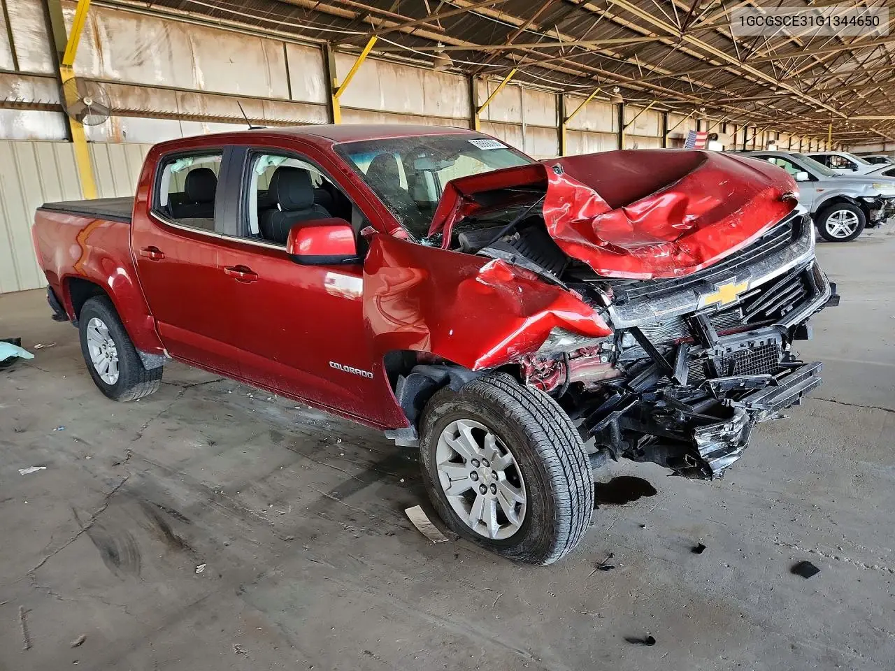 2016 Chevrolet Colorado Lt VIN: 1GCGSCE31G1344650 Lot: 60868786