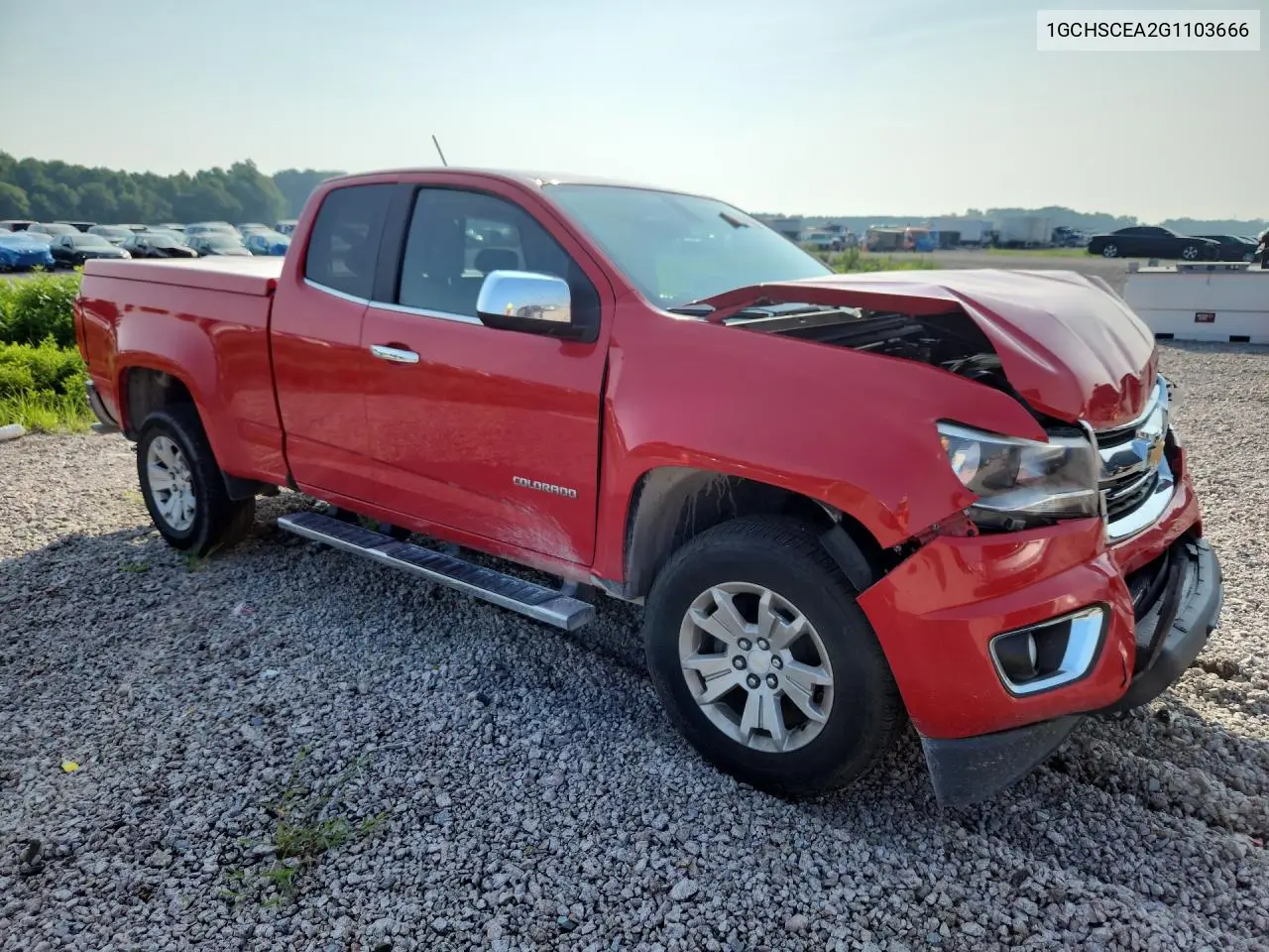 2016 Chevrolet Colorado Lt VIN: 1GCHSCEA2G1103666 Lot: 61192756