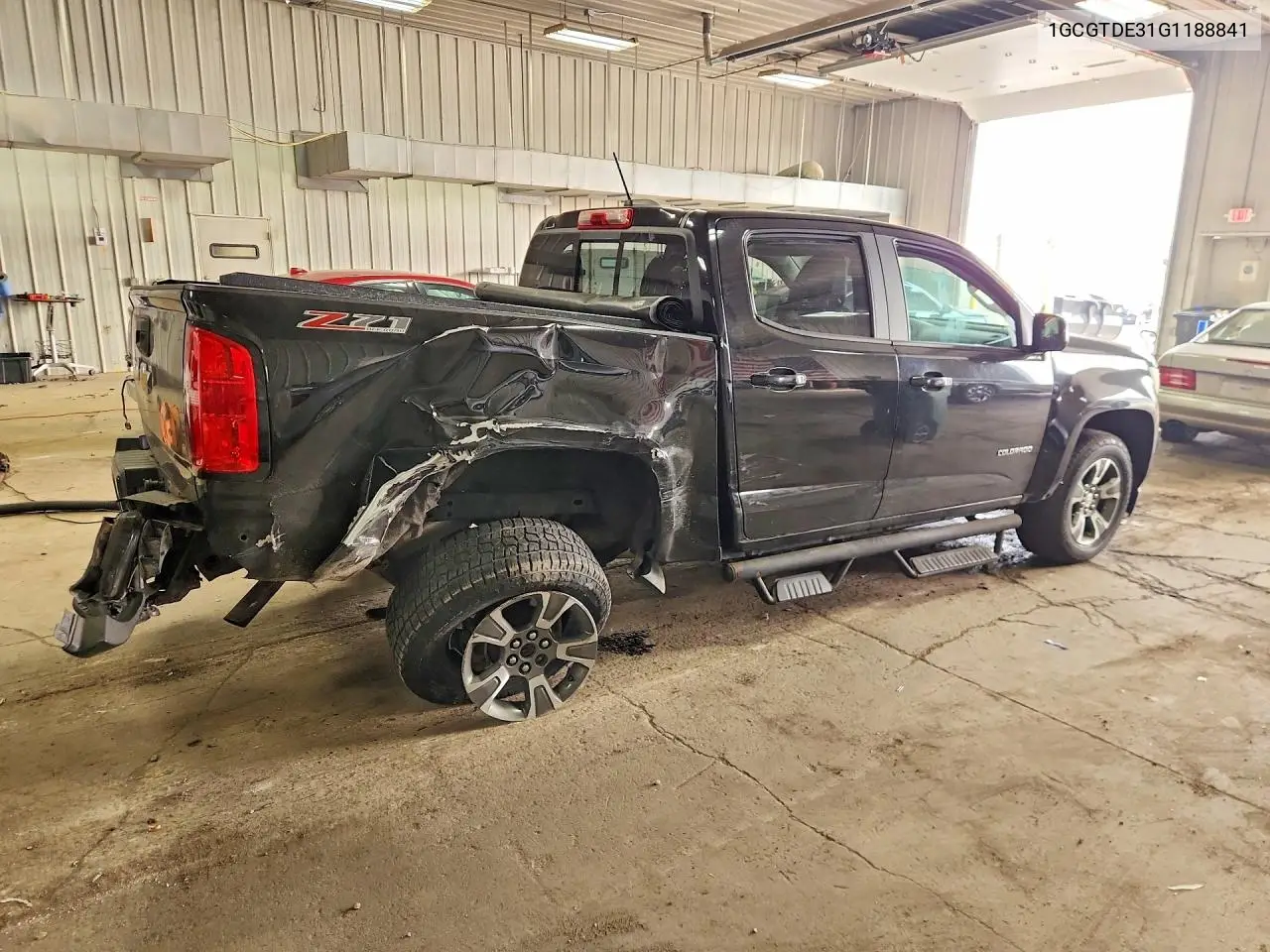 2016 Chevrolet Colorado Z71 VIN: 1GCGTDE31G1188841 Lot: 61233556