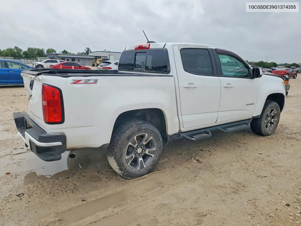 2016 Chevrolet Colorado Z71 VIN: 1GCGSDE39G1374355 Lot: 61314086
