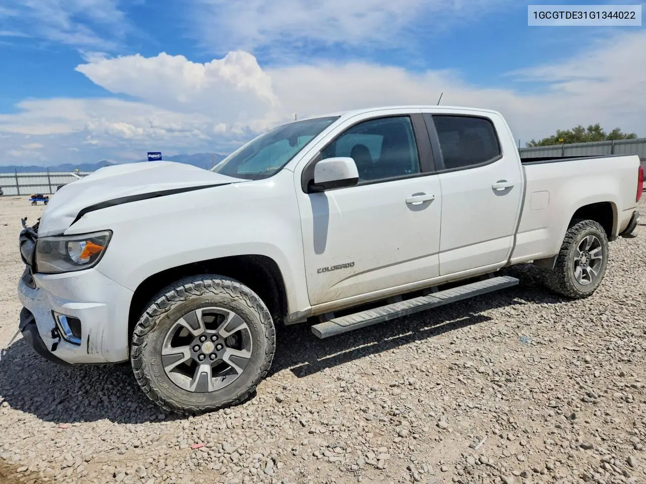 2016 Chevrolet Colorado Z71 VIN: 1GCGTDE31G1344022 Lot: 61443976