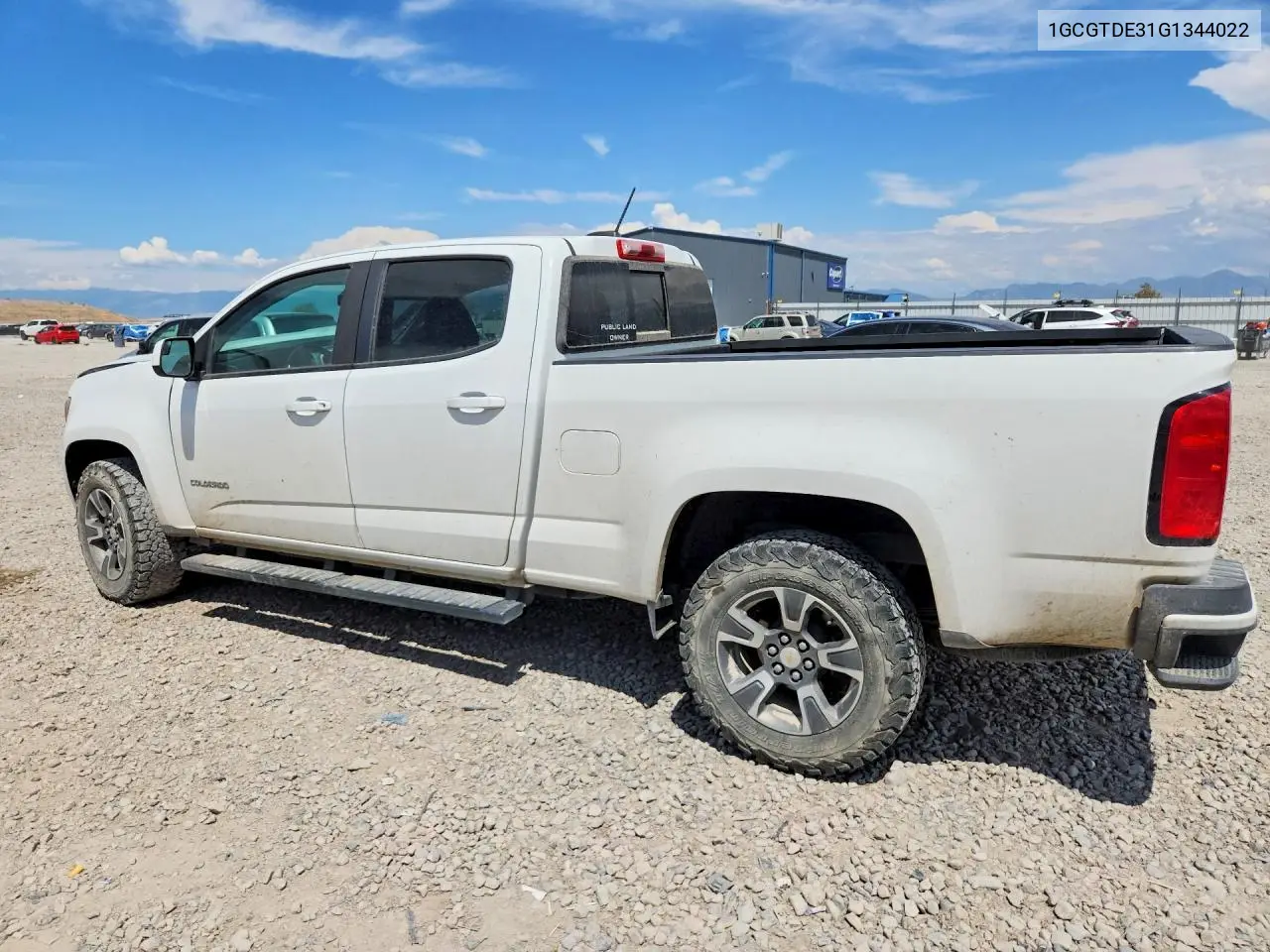 2016 Chevrolet Colorado Z71 VIN: 1GCGTDE31G1344022 Lot: 61443976