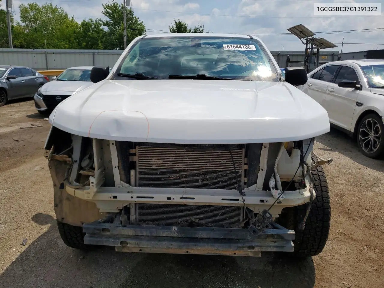 2016 Chevrolet Colorado VIN: 1GCGSBE37G1391322 Lot: 61544136