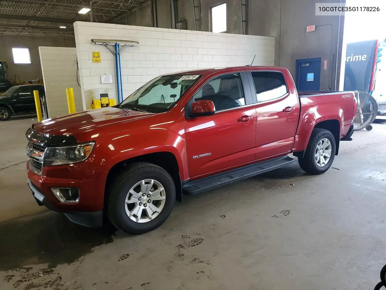 2016 Chevrolet Colorado Lt VIN: 1GCGTCE35G1178226 Lot: 61898716