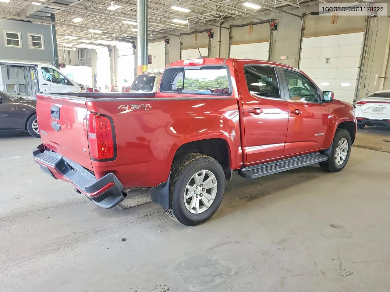 2016 Chevrolet Colorado Lt VIN: 1GCGTCE35G1178226 Lot: 61898716