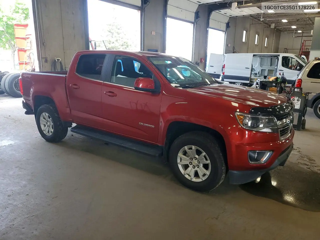 2016 Chevrolet Colorado Lt VIN: 1GCGTCE35G1178226 Lot: 61898716