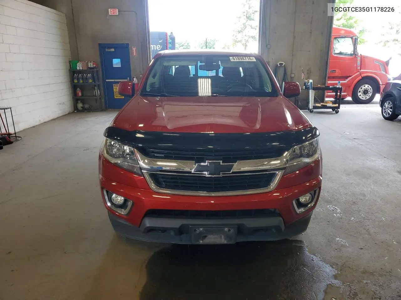 2016 Chevrolet Colorado Lt VIN: 1GCGTCE35G1178226 Lot: 61898716
