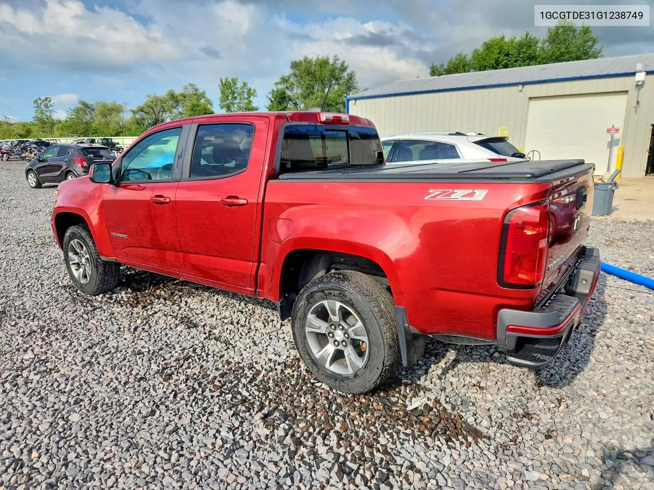 1GCGTDE31G1238749 2016 Chevrolet Colorado Z71