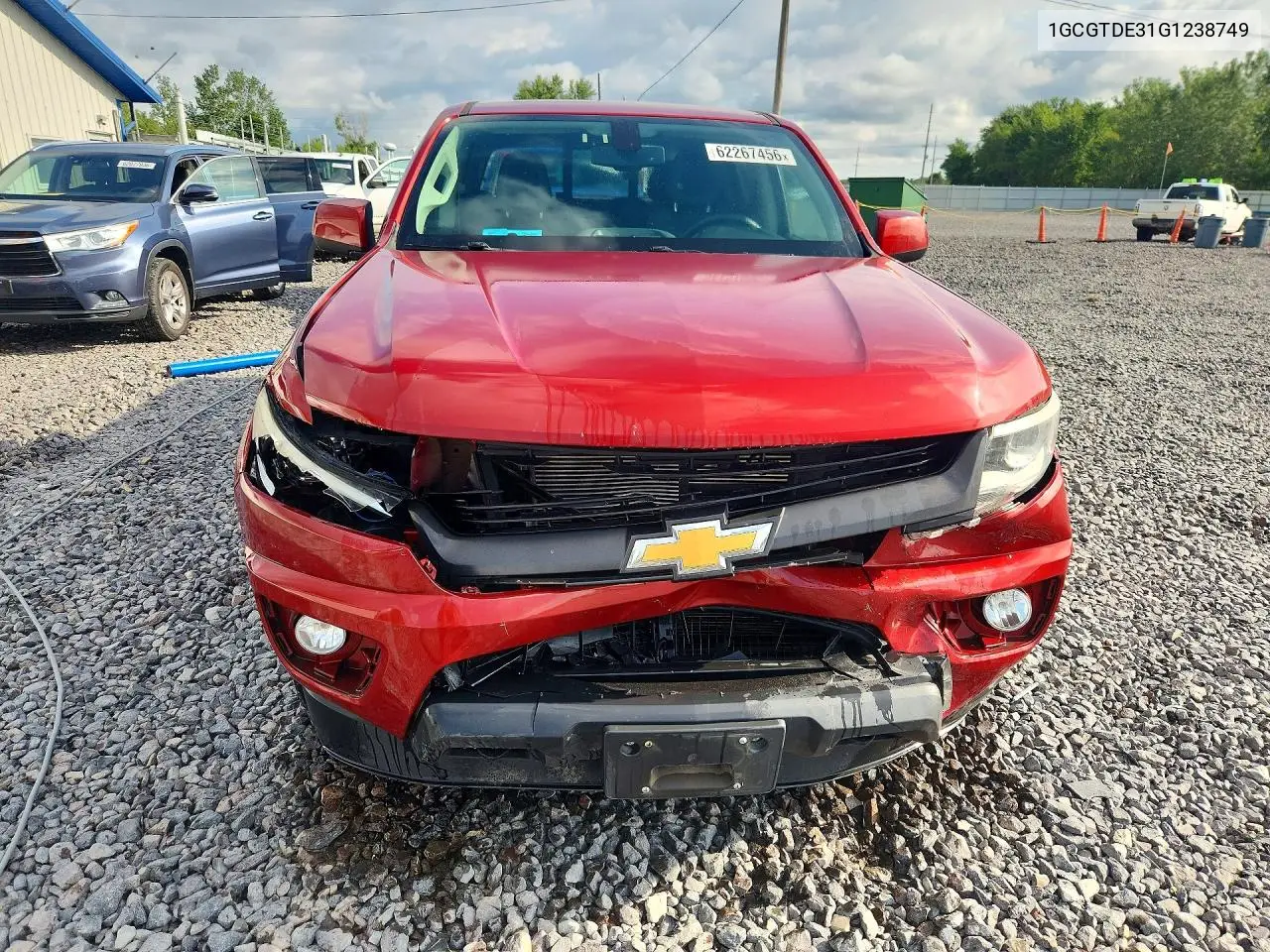 1GCGTDE31G1238749 2016 Chevrolet Colorado Z71
