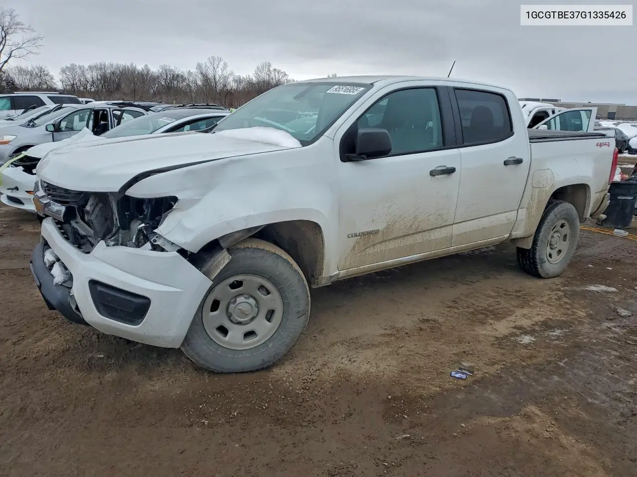 1GCGTBE37G1335426 2016 Chevrolet Colorado