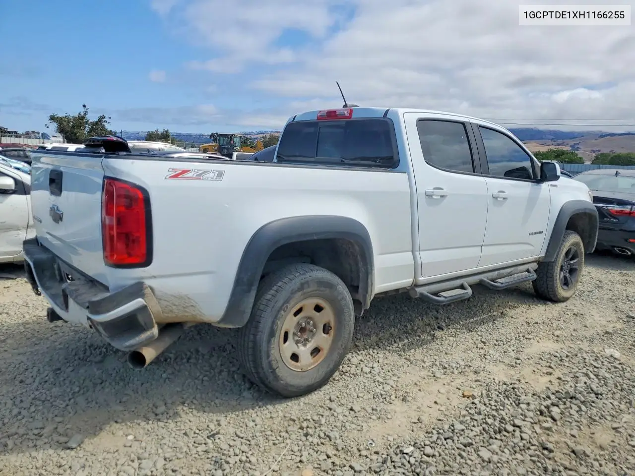 2017 Chevrolet Colorado Z71 VIN: 1GCPTDE1XH1166255 Lot: 57265276