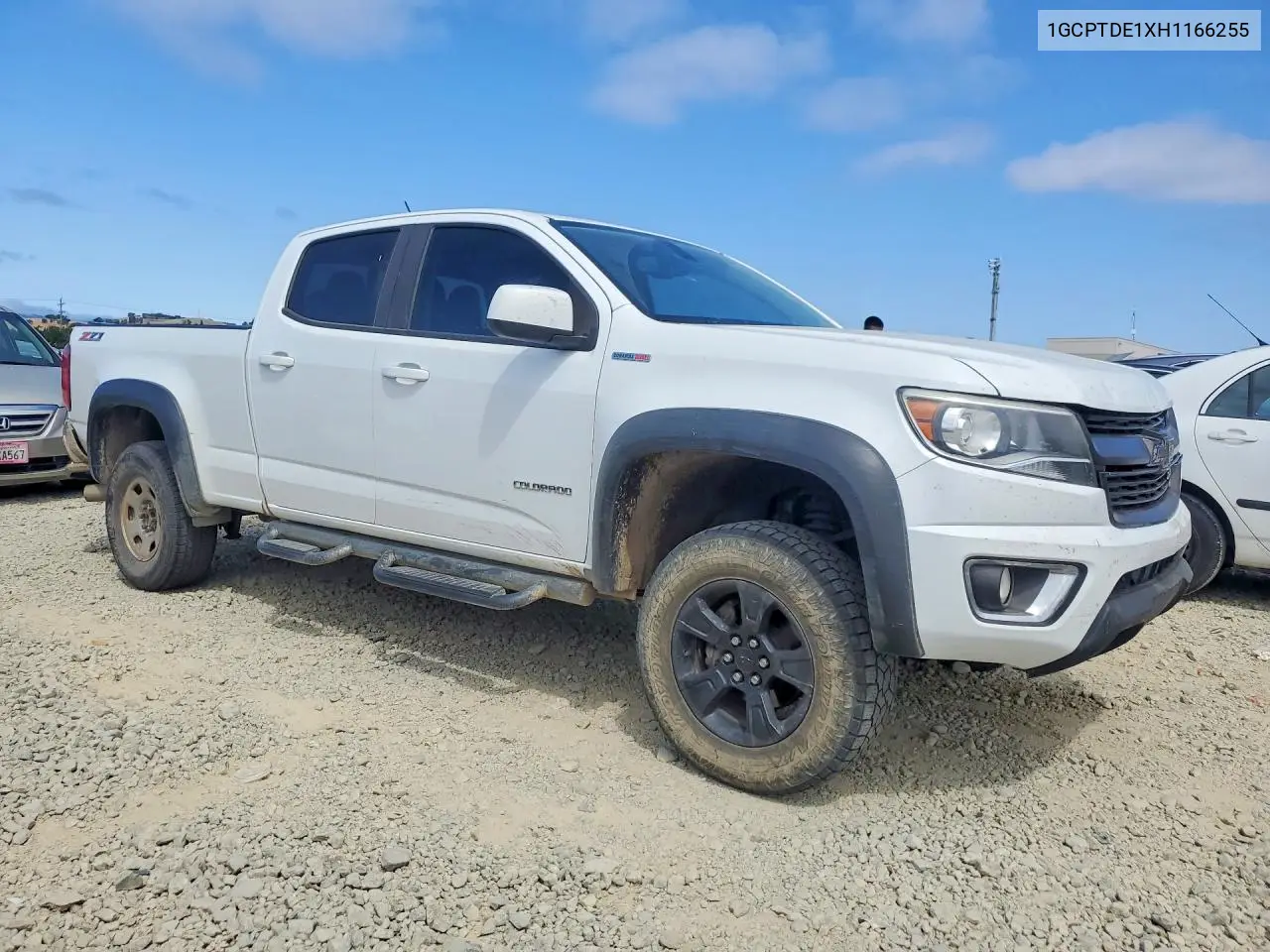 2017 Chevrolet Colorado Z71 VIN: 1GCPTDE1XH1166255 Lot: 57265276