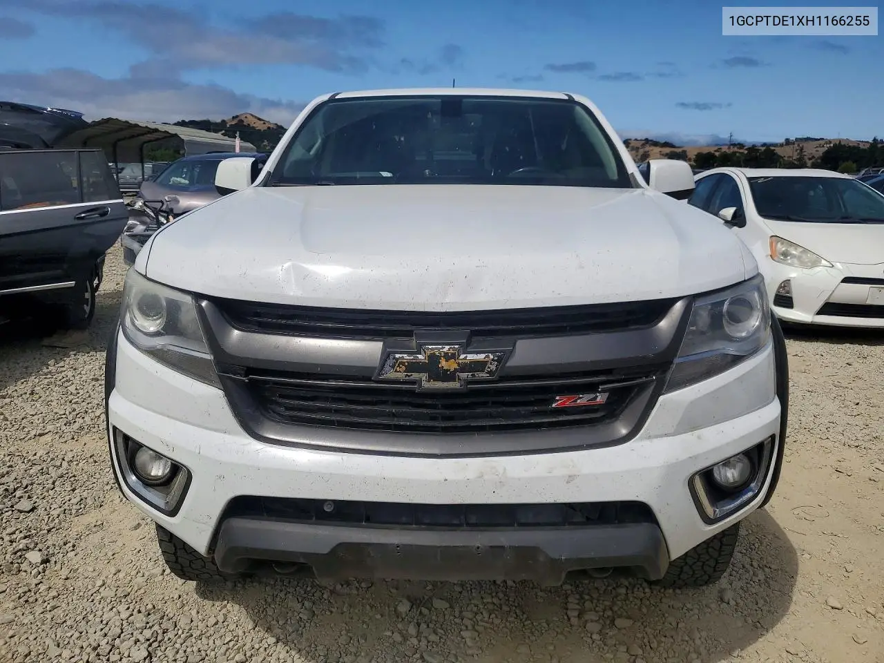 2017 Chevrolet Colorado Z71 VIN: 1GCPTDE1XH1166255 Lot: 57265276