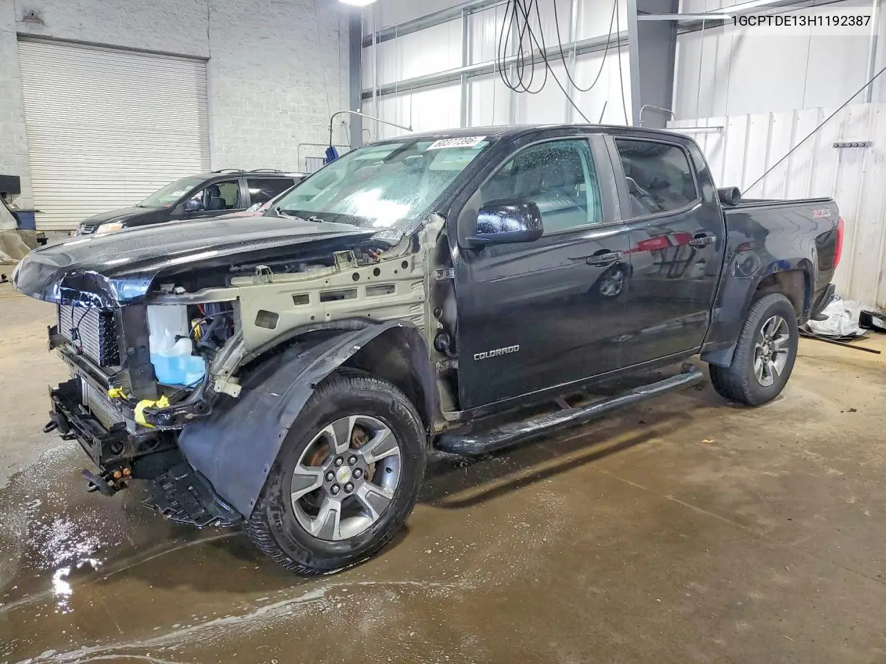 2017 Chevrolet Colorado Z71 VIN: 1GCPTDE13H1192387 Lot: 60377396