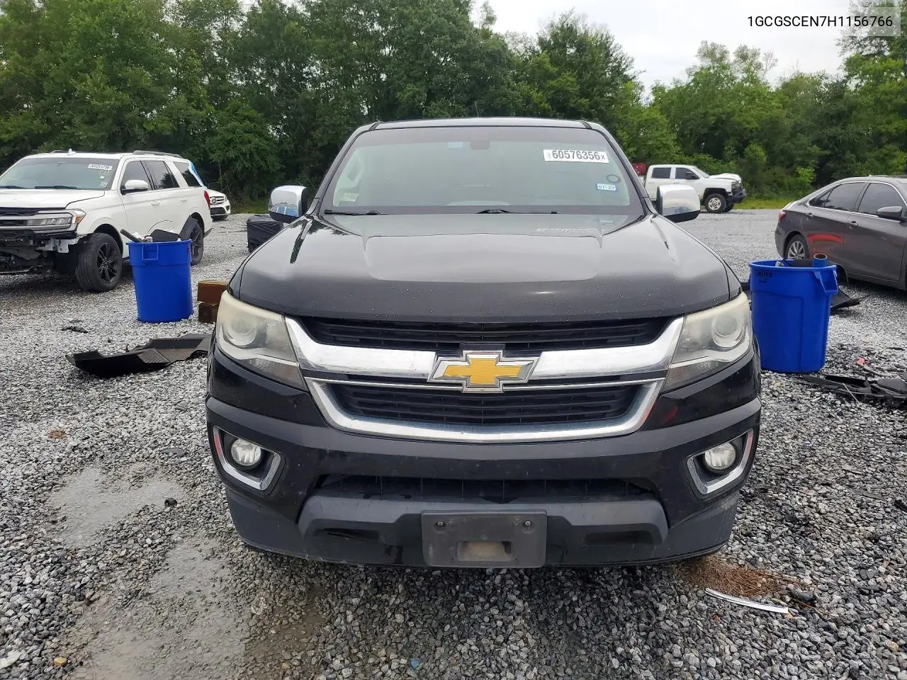 2017 Chevrolet Colorado Lt VIN: 1GCGSCEN7H1156766 Lot: 60576356
