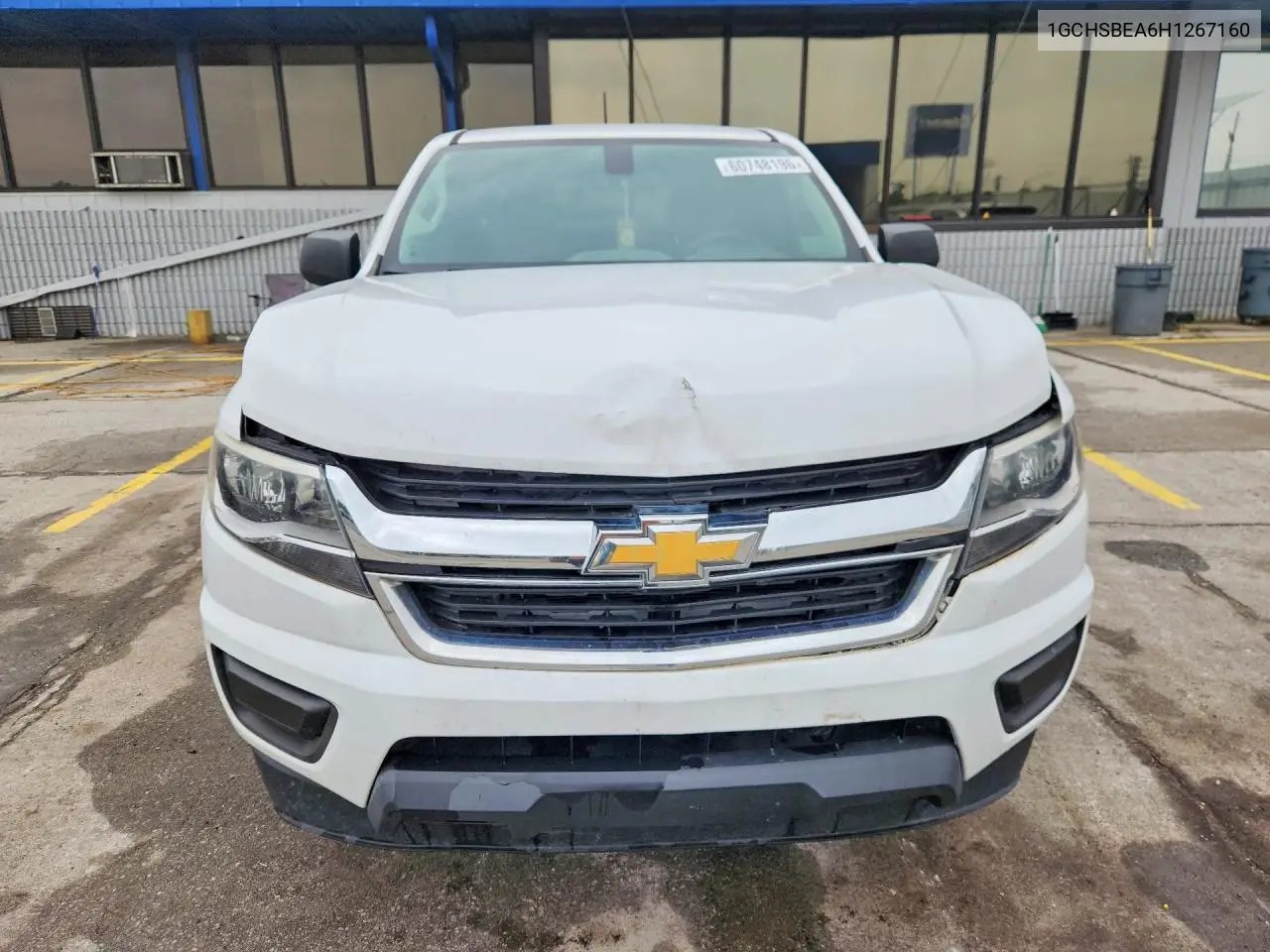 2017 Chevrolet Colorado VIN: 1GCHSBEA6H1267160 Lot: 60748196