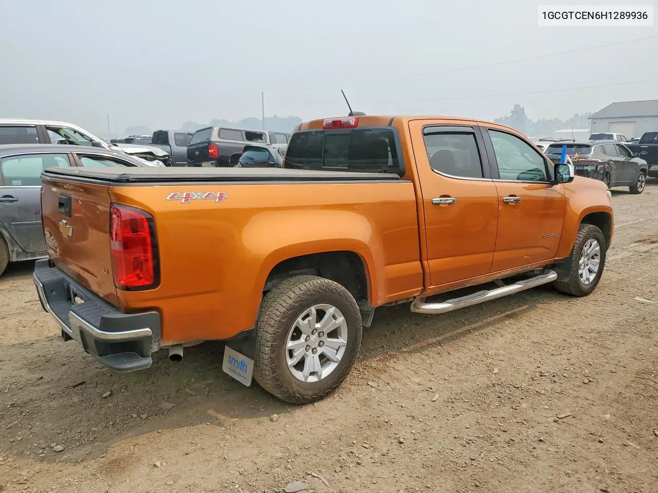 2017 Chevrolet Colorado Lt VIN: 1GCGTCEN6H1289936 Lot: 61288106