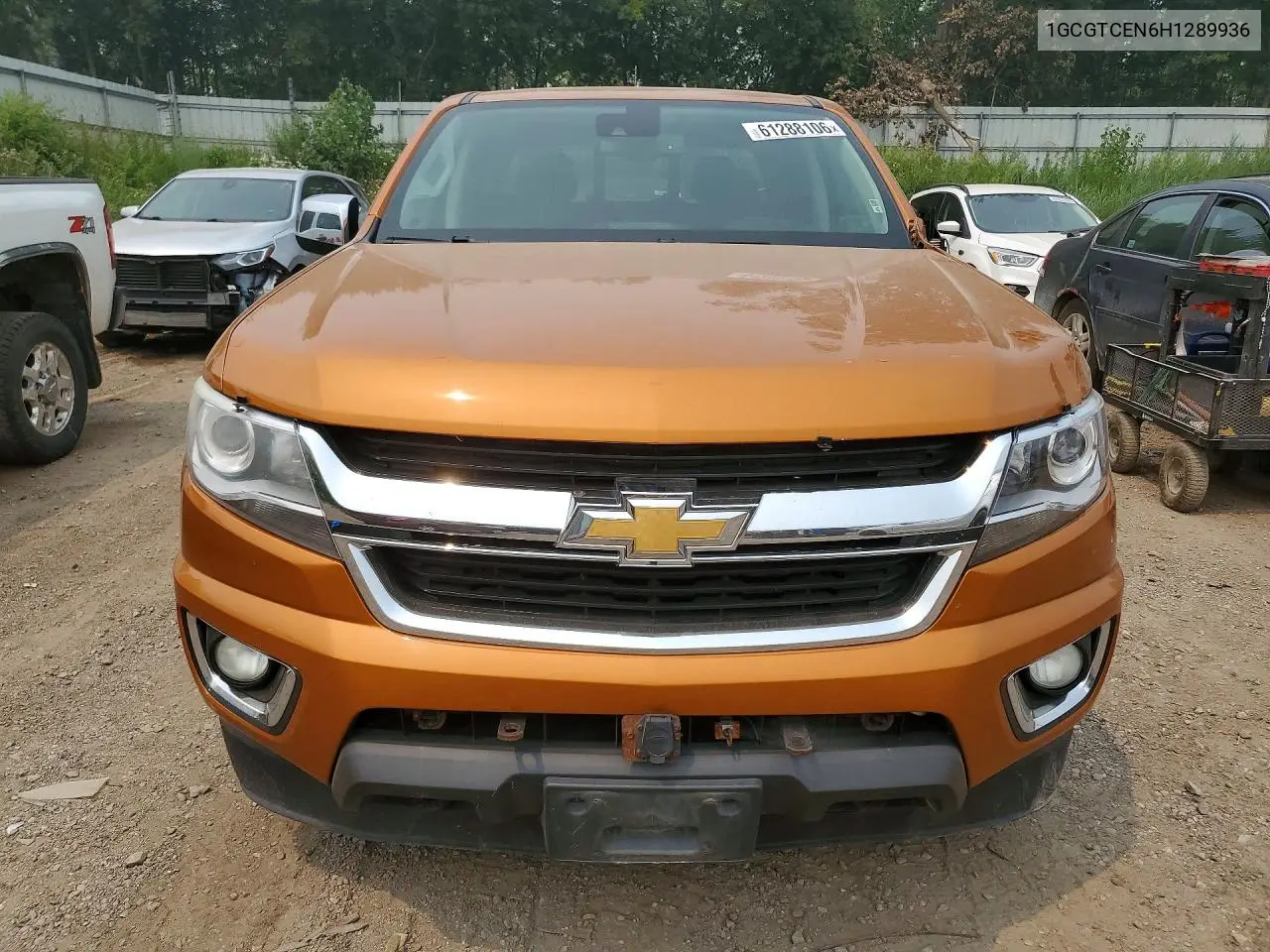 2017 Chevrolet Colorado Lt VIN: 1GCGTCEN6H1289936 Lot: 61288106