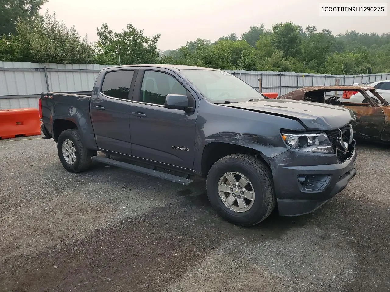 2017 Chevrolet Colorado VIN: 1GCGTBEN9H1296275 Lot: 61301576