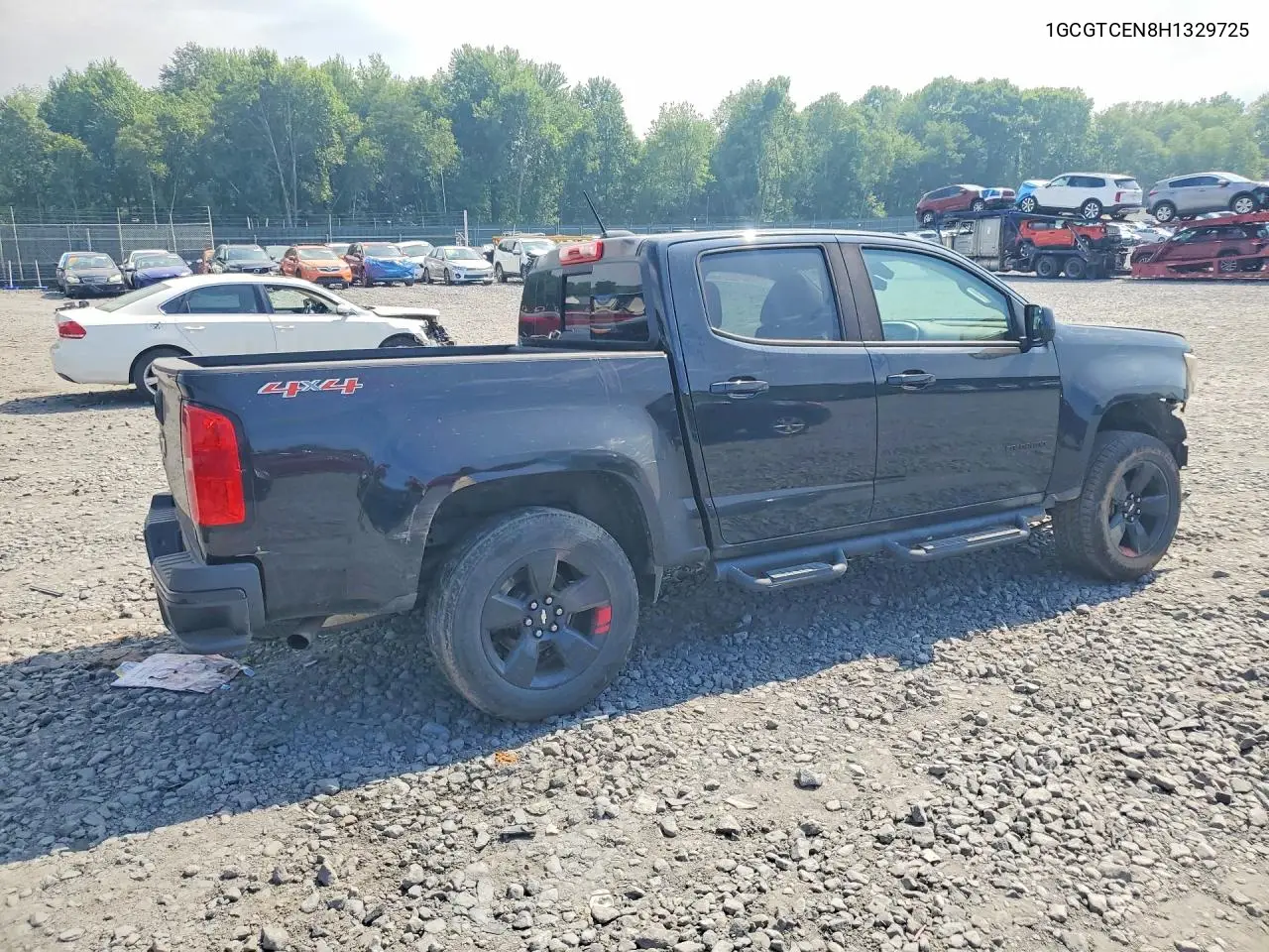 2017 Chevrolet Colorado Lt VIN: 1GCGTCEN8H1329725 Lot: 61312266