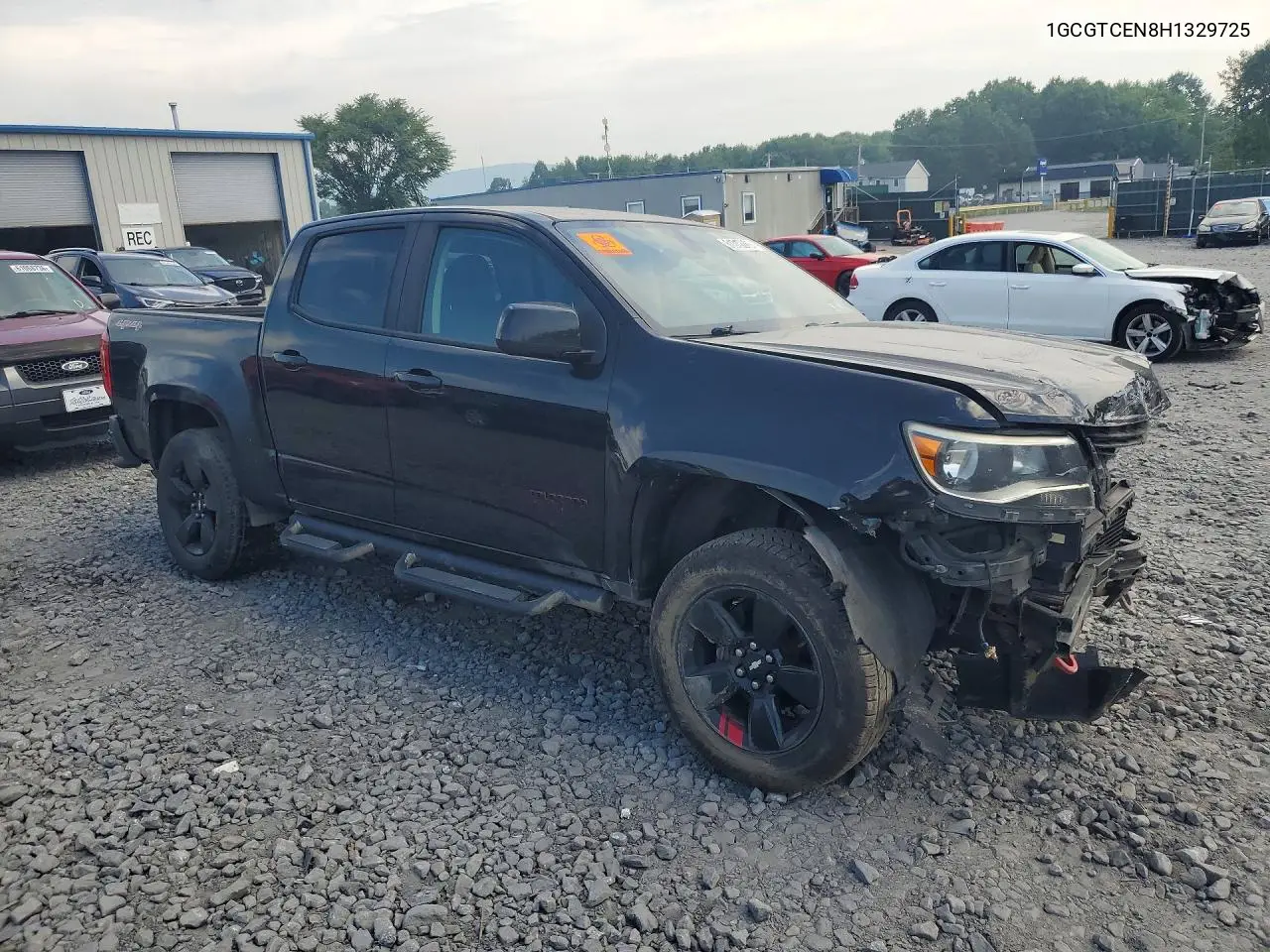 2017 Chevrolet Colorado Lt VIN: 1GCGTCEN8H1329725 Lot: 61312266