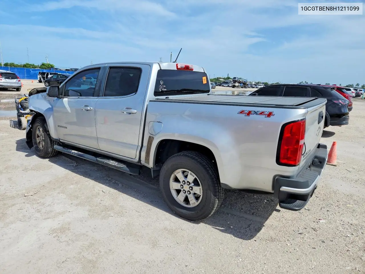 2017 Chevrolet Colorado VIN: 1GCGTBEN8H1211099 Lot: 61387486