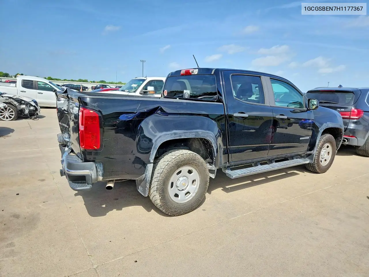 2017 Chevrolet Colorado VIN: 1GCGSBEN7H1177367 Lot: 61569036