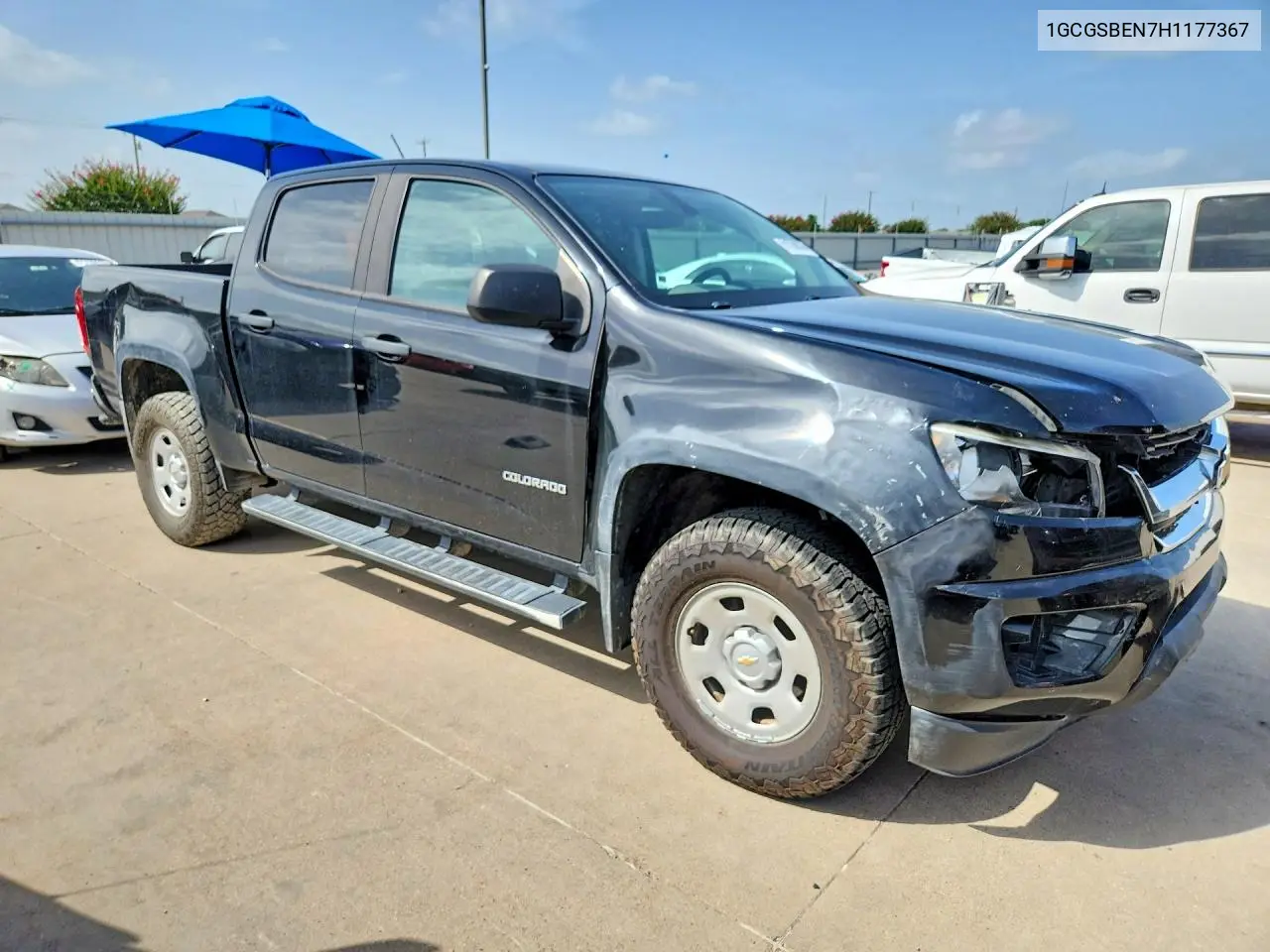 2017 Chevrolet Colorado VIN: 1GCGSBEN7H1177367 Lot: 61569036