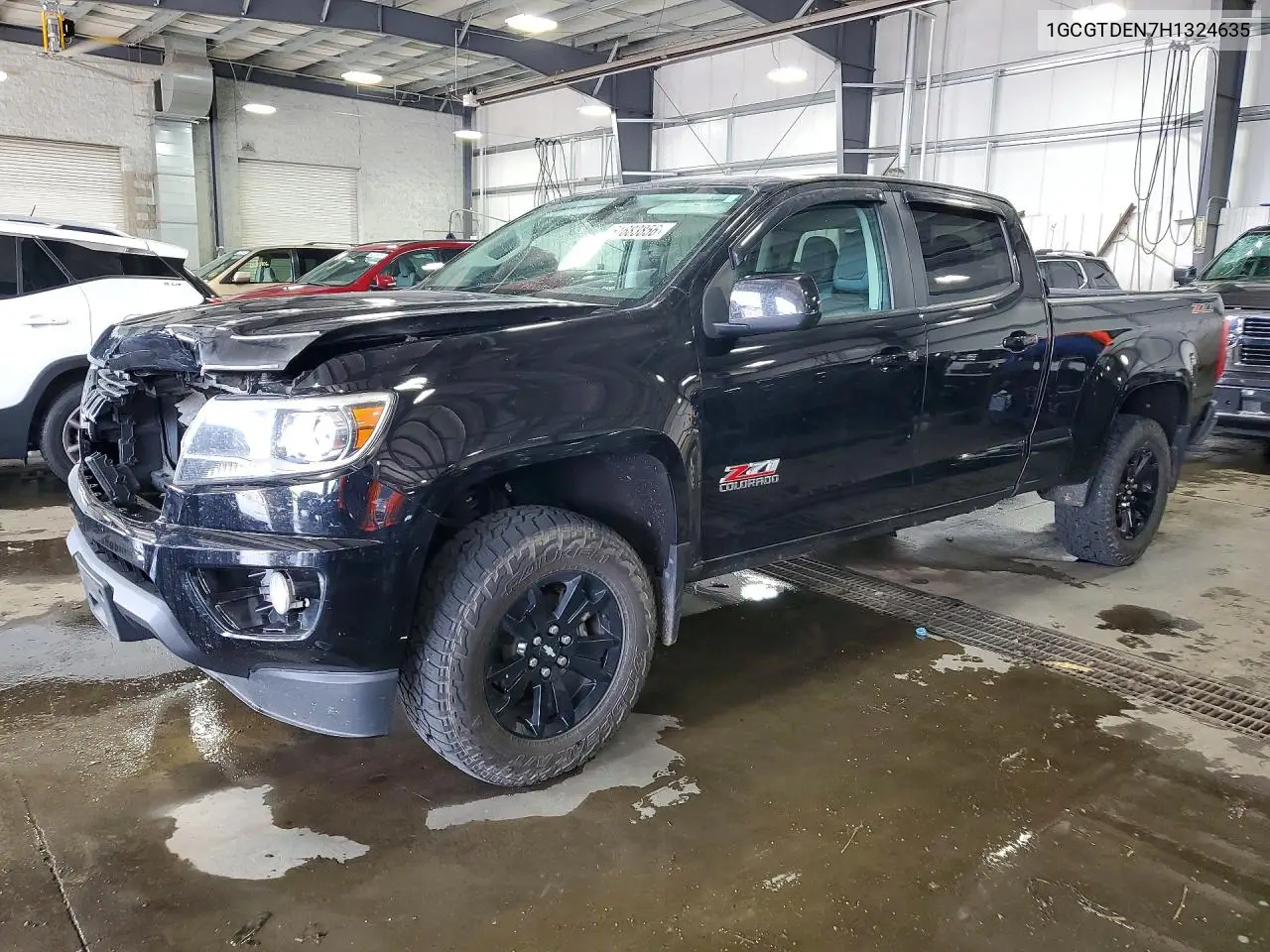 2017 Chevrolet Colorado Z71 VIN: 1GCGTDEN7H1324635 Lot: 61683856