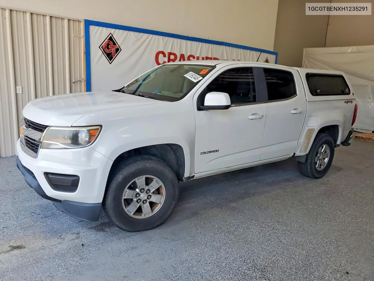 2017 Chevrolet Colorado VIN: 1GCGTBENXH1235291 Lot: 61692446