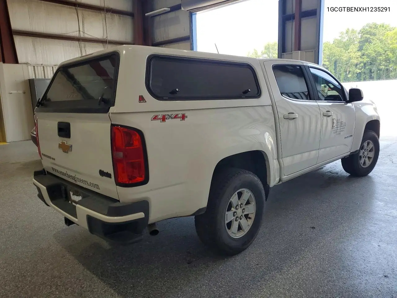 2017 Chevrolet Colorado VIN: 1GCGTBENXH1235291 Lot: 61692446