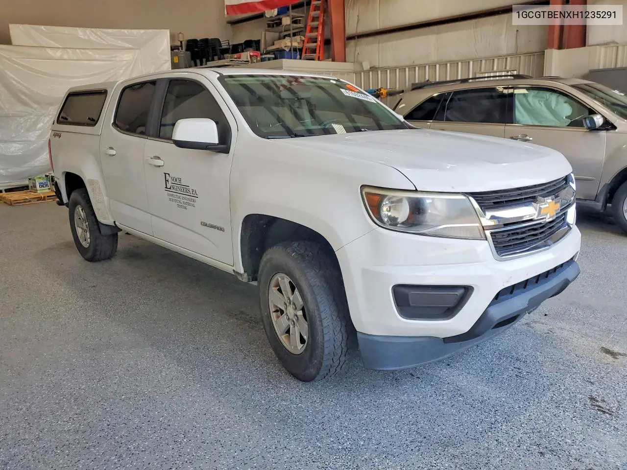 2017 Chevrolet Colorado VIN: 1GCGTBENXH1235291 Lot: 61692446