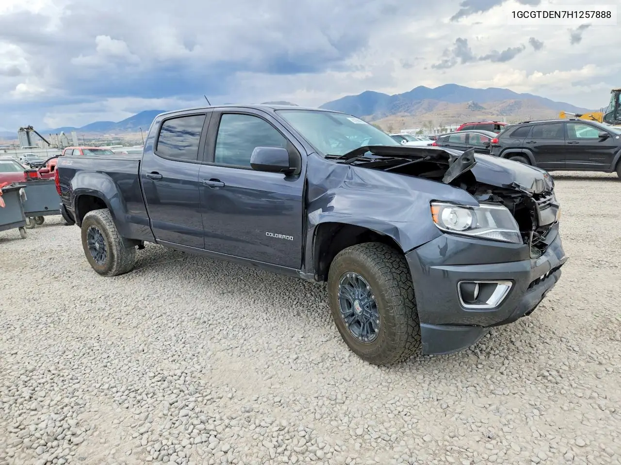 1GCGTDEN7H1257888 2017 Chevrolet Colorado Z71