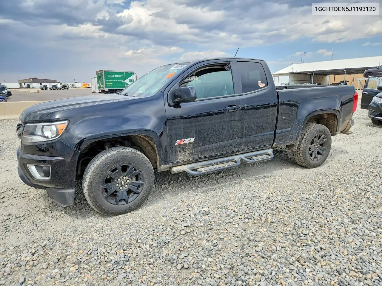 2018 Chevrolet Colorado Z71 VIN: 1GCHTDEN5J1193120 Lot: 58630196