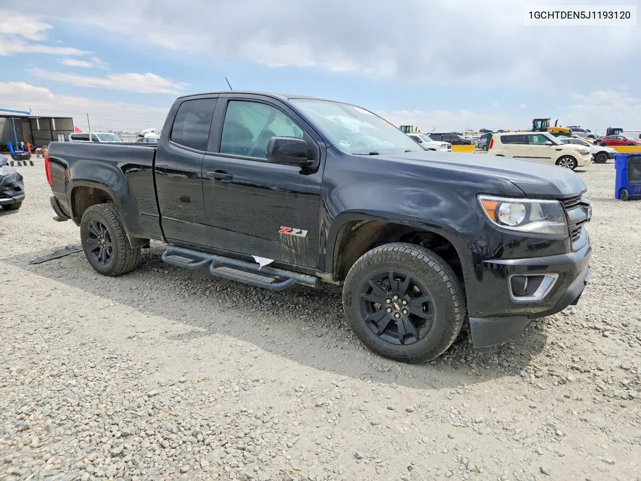 2018 Chevrolet Colorado Z71 VIN: 1GCHTDEN5J1193120 Lot: 58630196