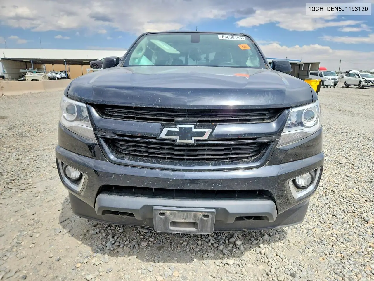2018 Chevrolet Colorado Z71 VIN: 1GCHTDEN5J1193120 Lot: 58630196