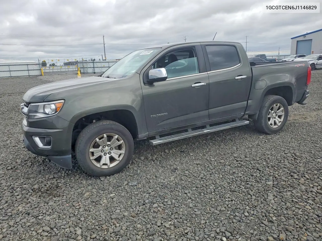 2018 Chevrolet Colorado Lt VIN: 1GCGTCEN6J1146829 Lot: 59132366
