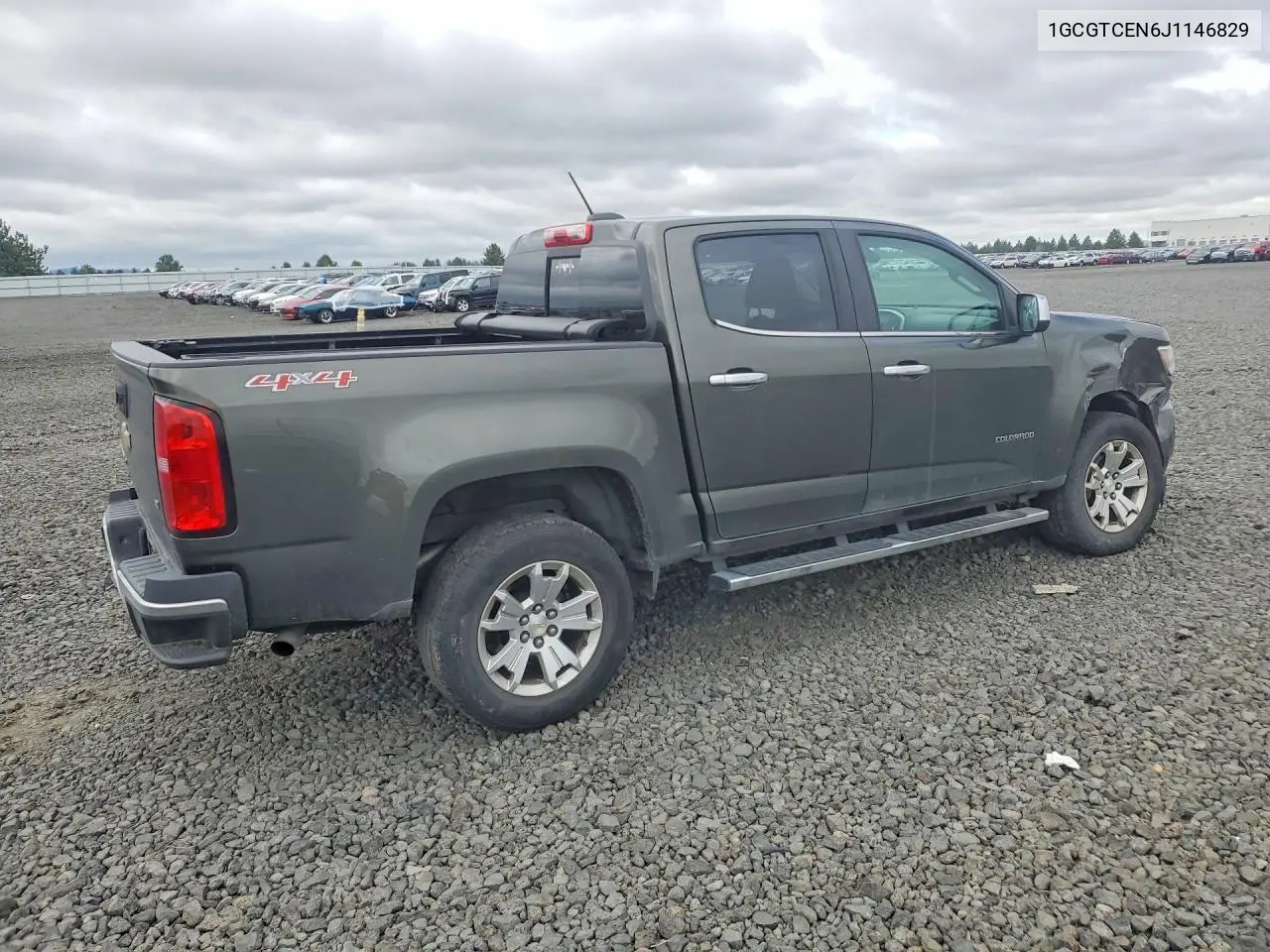 2018 Chevrolet Colorado Lt VIN: 1GCGTCEN6J1146829 Lot: 59132366