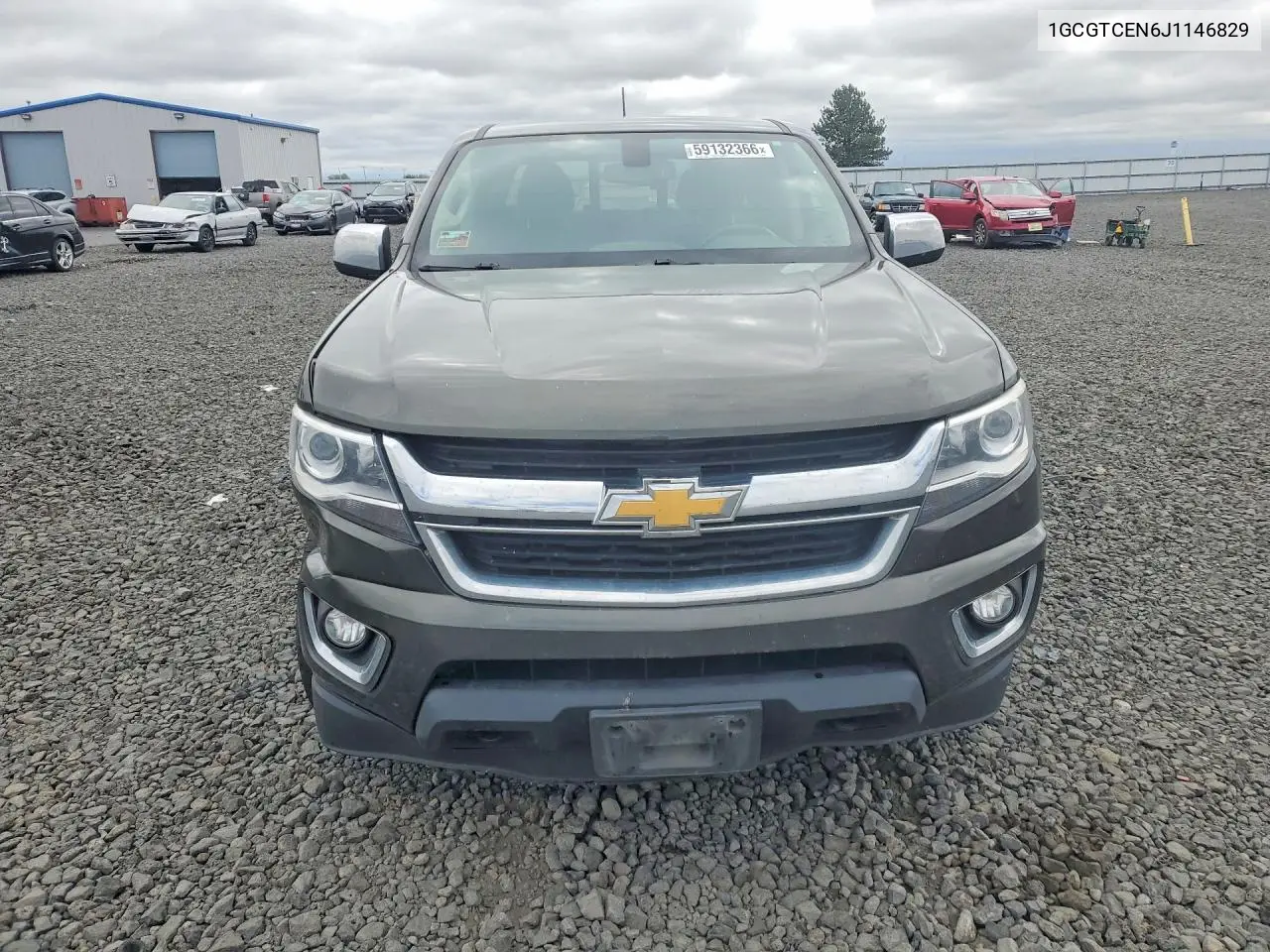 2018 Chevrolet Colorado Lt VIN: 1GCGTCEN6J1146829 Lot: 59132366
