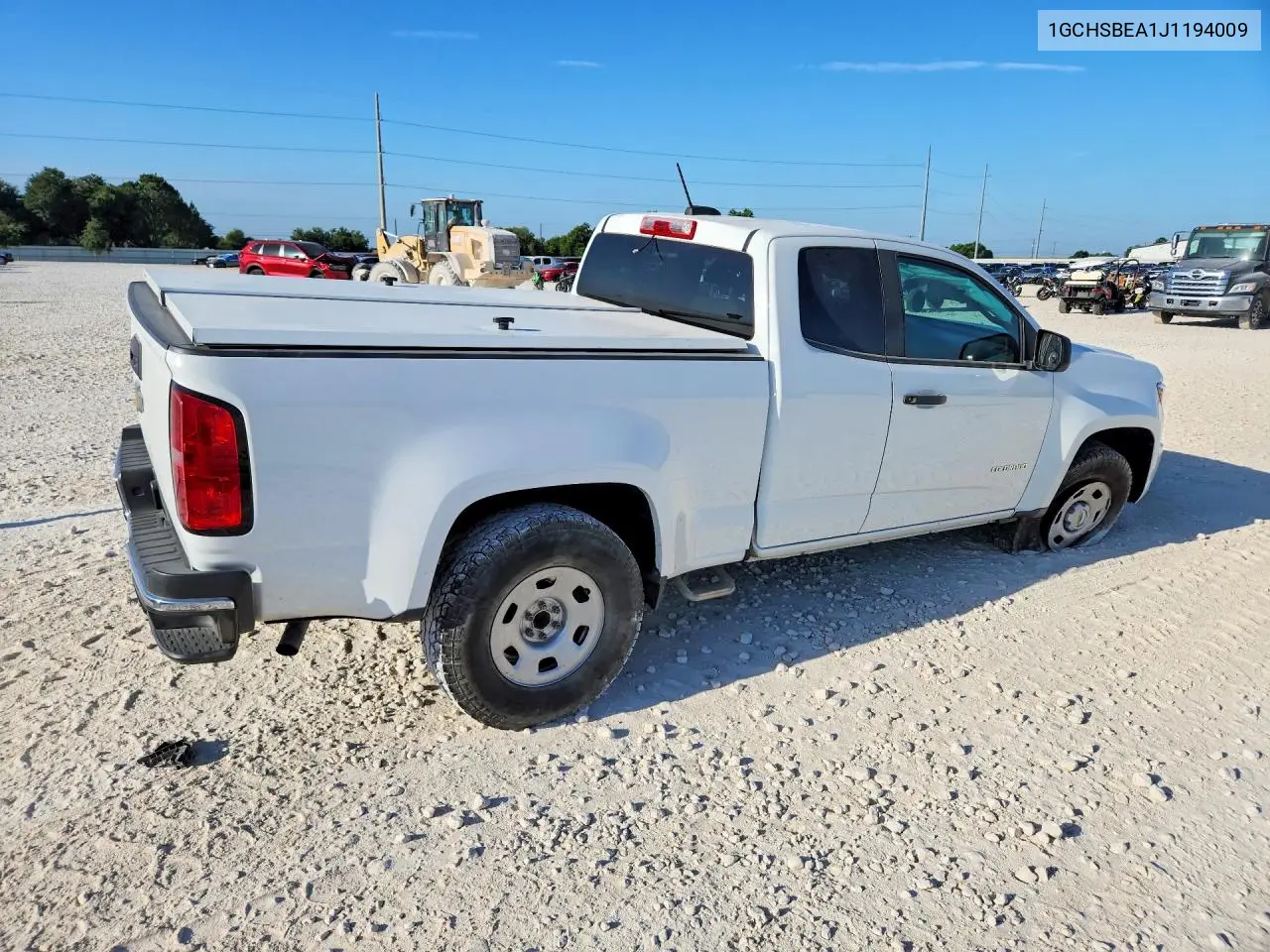 2018 Chevrolet Colorado VIN: 1GCHSBEA1J1194009 Lot: 60464286